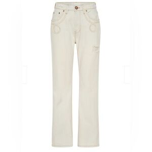 One Teaspoon high waist flare jeans.